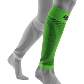 Sports compression sleeves lower leg long