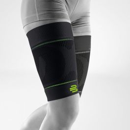 Sports compression sleeves upper leg short